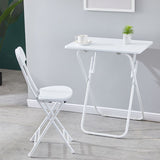 Ceruzo Klaptafel Met Stoel - Wit