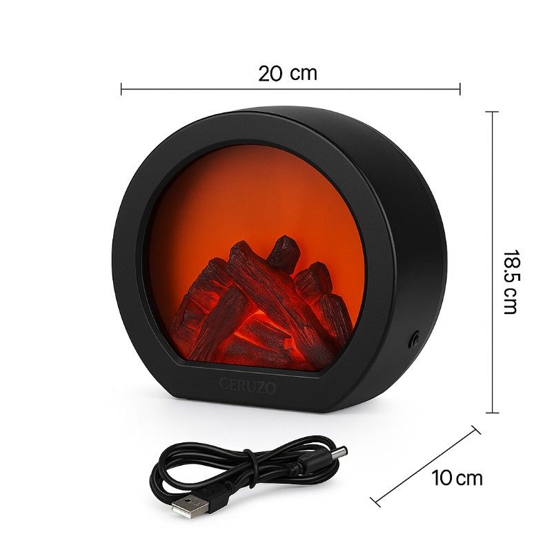 Ceruzo Led Sfeerhaard - 20X10X18
