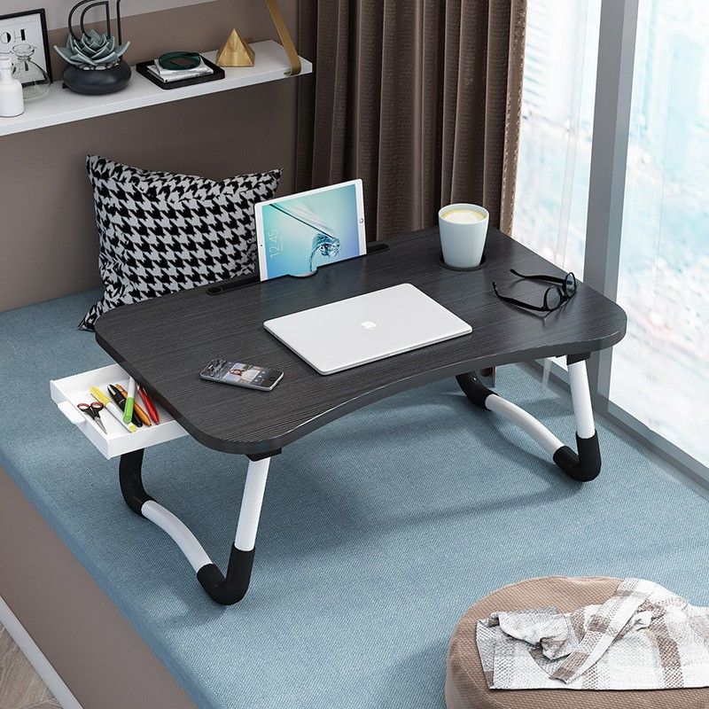 Ceruzo Opklapbare Laptoptafel - Bedtafel - 60X40 Cm - Zwart