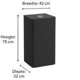 Ceruzo Statiegeld Container Met Flessentas