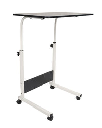 Ceruzo Laptoptafel - Zwart - Verrijdbare Bedtafel - Verstelbaar In Hoogte