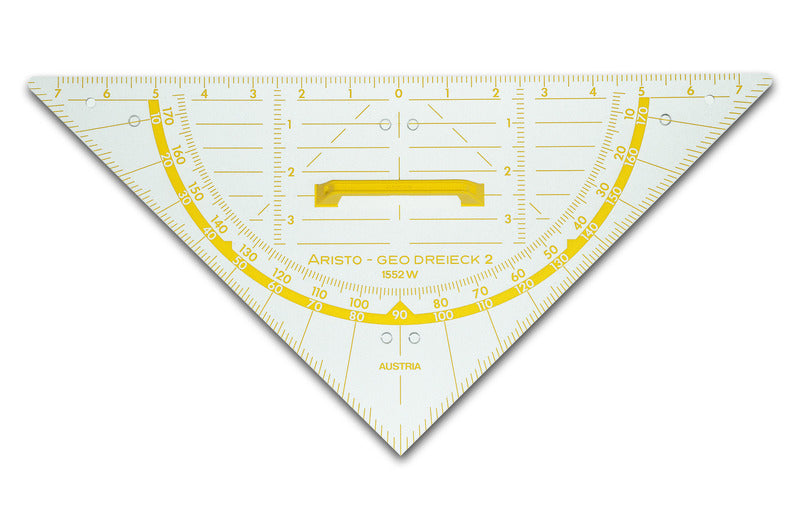 Aristo Ar-1552W Geodriehoek 80 Cm Voor Schoolbord