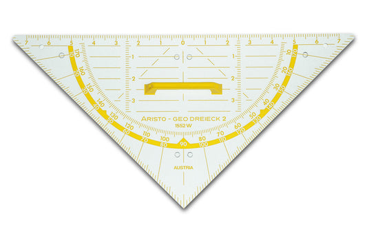 Aristo Ar-1552W Geodriehoek 80 Cm Voor Schoolbord