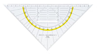 Aristo Ar-1555/2 Geodriehoek 20 Cm Met Greep