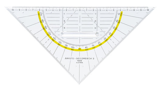 Aristo Ar-1555/2 Geodriehoek 20 Cm Met Greep