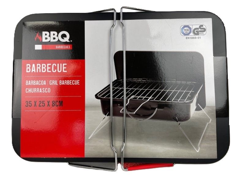 Bbq Draagbare Tafel Barbecue - 35X25 Cm