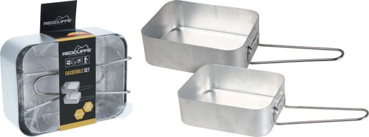 Redcliffs Kampeer Pannensetje - Aluminium