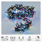 Decorativelighting Micro Cluster Met Haspel - 750 Led - 15 Meter - Met Timer - Multicolor