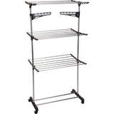 Storage Solutions Droogrek Toren - Wit -  Inklapbaar - 17 Meter Drooglengte