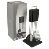 Qdo Roestvrijstalen Barbecue- /Grillset Deluxe Met Standaard