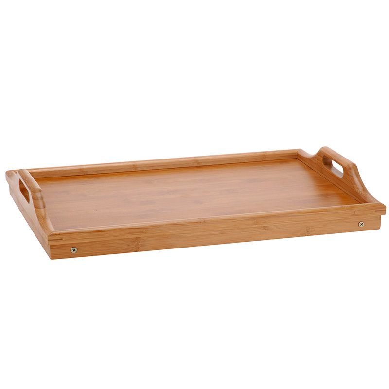 Excellent Houseware Bamboe Dienblad Voor Op Bed - 50X30Cm
