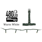 Led-Verlichting - 480 Led's - 36 Meter - Warm Wit