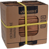 Progarden Houten Terrastegel - Acacia - 30X30Cm - Set Van 9 - 0.81M2