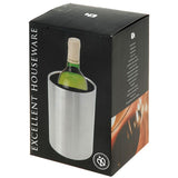 Excellent Houseware Rvs Dubbelwandige Wijnkoeler