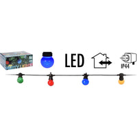 Feestverlichting 10 Gekleurde Led-Lampen - 8 Lichtfuncties