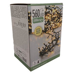 Ceruzo Micro Cluster - 560 Led - 11 Meter - 8 Lichtfuncties + Geheugen - Extra Warm Wit