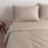 Eenpersoons Beddengoedset Xl - Soft Taupe