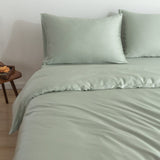 Tweepersoons Beddengoedset Xxl - Sage Green