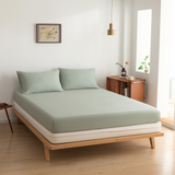 Hoeslaken (Topdekmatras) - Sage Green - Premium