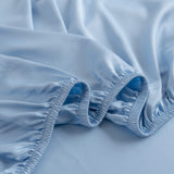 Hoeslaken (Topdekmatras) - Sky Blue - Premium