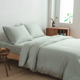 Tweepersoons Beddengoedset Xl - Sage Green