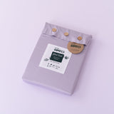 Eenpersoons Beddengoedset - Coffee Brown