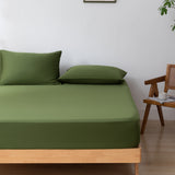 Eenpersoons Beddengoedset - Deep Moss