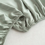 Eenpersoons Beddengoedset Xl - Sage Green