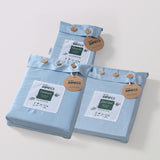 Tweepersoons Beddengoedset L - Sky Blue