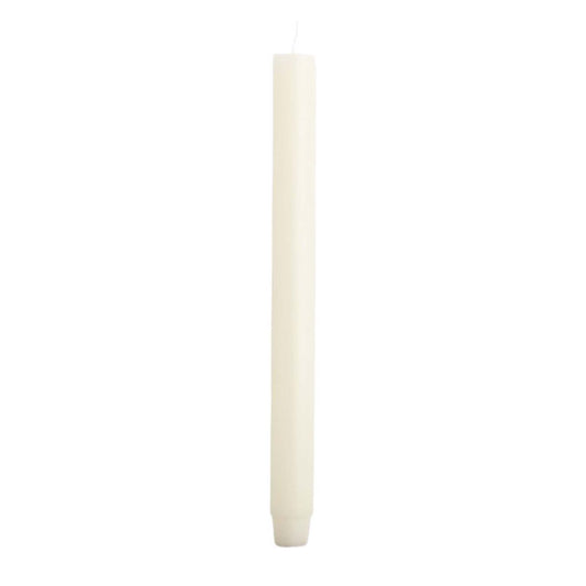 Rustik Lys - Dinner Candle 2,6 X 28 Cm - Light Ivory