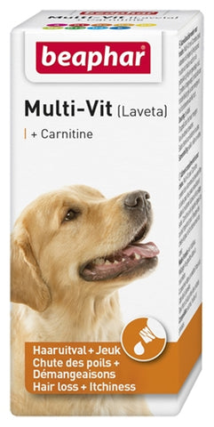 Beaphar Multi-Vit Laveta + Carnitine Chien