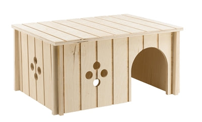 Ferplast Maison à ronger Sin 4646 Bois 33X23,5X16 CM
