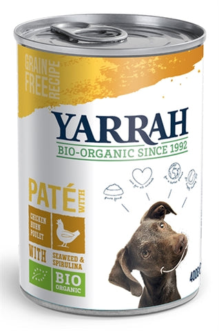 Yarrah Dog Tin Pate With Chicken 400 GR (12 pieces)