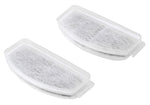 Remplacement de filtre à charbon de distributeur d'eau pour animaux de compagnie Ebi pour Mango 2 PC 11.5X5X1.5 CM