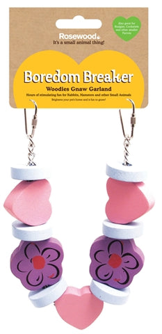 Rosewood Woodies Garland Flower 42X5X3.5 CM