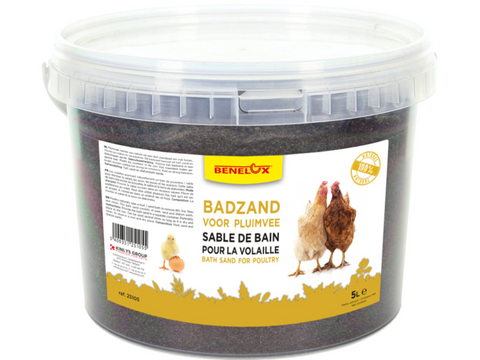 Benelux - Sable de bain pour poules 5L