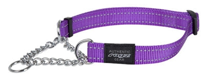 Rogz For Dogs Fanbelt Choker Purple 20 MMX34-56 CM