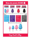 Kong Puppy Pink Or Blue Assorted