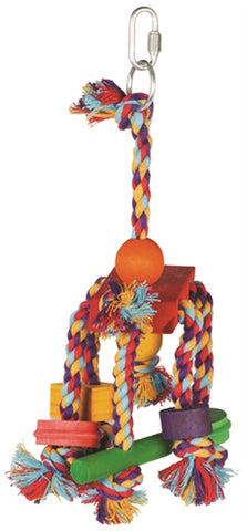Happy Pet Toy Parrot Fiesta Assorted 31X12X10 CM