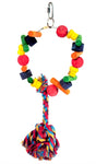 Happy Pet Toy Parrot Cartwheel Assorted 28X15X8 CM
