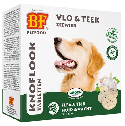 Friandises pour chiens Biofood aux algues anti-puces 55 PCS