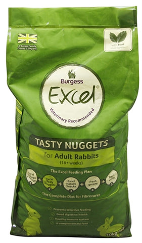 Burgess Excel Rabbit Adult Konijnenvoer 10 KG