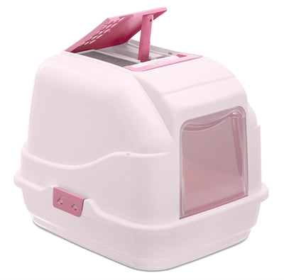 Imac Litter Box Easy Cat Pink 50X40X40 CM
