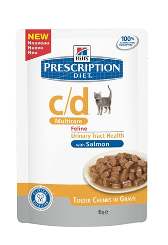 Hill's Prescription Diet Hill's Feline C/D Multicare Zalm 12X85 GR