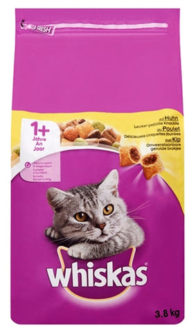 Whiskas Poulet Sec Adulte 3,8 KG