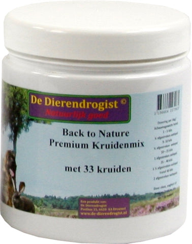 Veterinarian Back To Nature Premium Herbal Mix With 33 Herbs