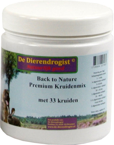 Dierendrogist Back To Nature Mélange d'herbes premium avec 33 herbes