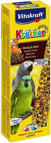 Vitakraft Parrot Kracker Miel 2 EN 1