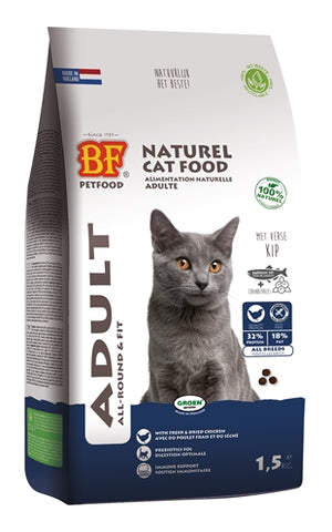 Biofood Chat Adulte All-Round &amp; Fit 1,5 KG