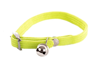 Martin Sellier Collier Chat Elastique Nylon Vert 30X1 CM